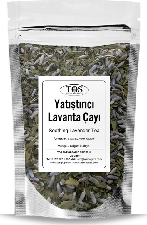 Yatıştırıcı Lavanta Çayı 250 gr (1. Kalite) Calming Lavender Tea