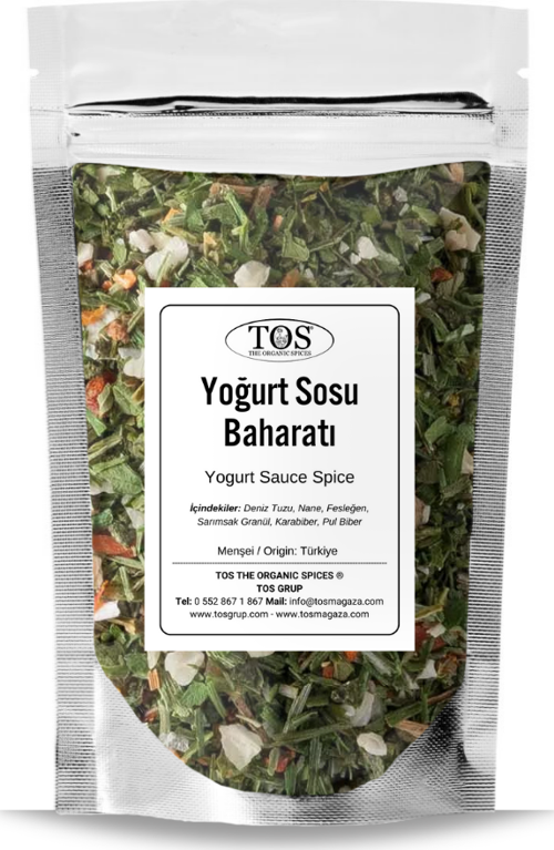 Yoğurt Sosu Baharatı 500 gr Yogurt Sauce Spice - Premium Quality | Baharat Karışımı