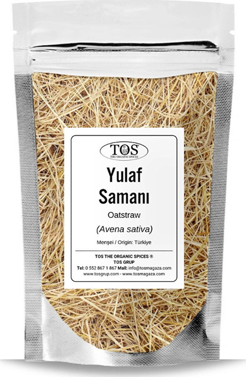 Yulaf Samanı 250 gr (1. Kalite) Avena sativa / Oatstraw