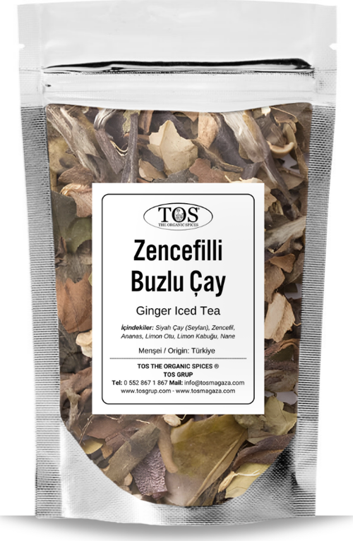 Zencefilli Buzlu Çay 100 gr (1. Kalite) Ginger Iced Tea