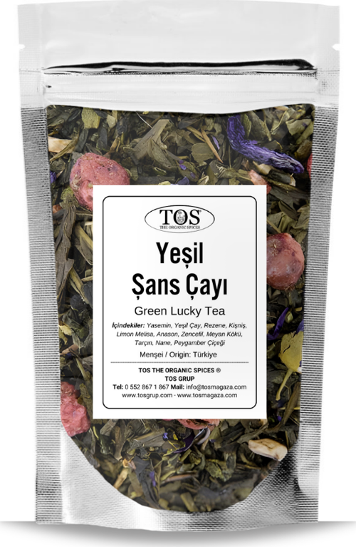 Yeşil Şans Çayı 100 gr (1. Kalite) Green Luck Tea