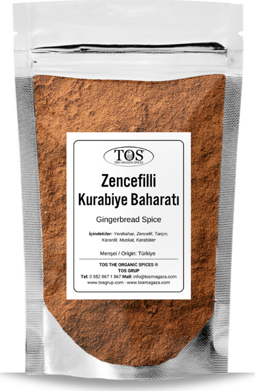 Zencefilli Kurabiye Baharatı 250 gr Gingerbread Spice - Premium Quality | Baharat Karışımı
