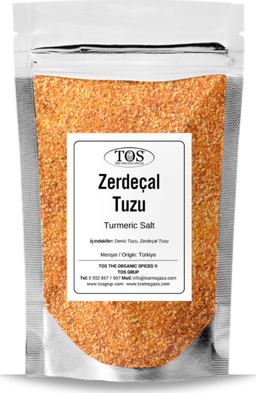 Zerdeçal Tuzu 5 kg (1. Kalite) Turmeric Salt