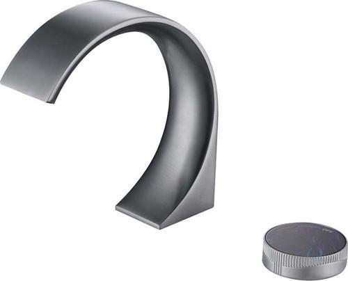 Curve Titanyum Renk Lavabo Bataryası