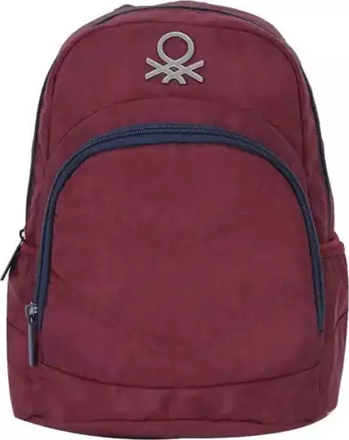 United Colors of Benetton Krinkıl Sırt Çantası 70472 Bordo Anaokulu Sırt Çantası