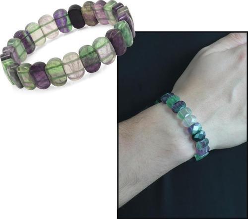 Çok Renkli Akik Doğaltaş Rolex Erkek Bileklik