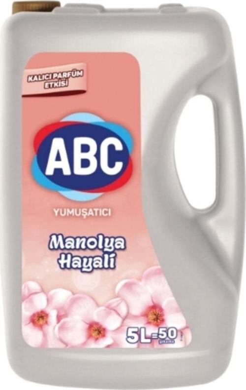 Çamaşır Yumuşatıcı 5 Lt Manolya 4'Lü