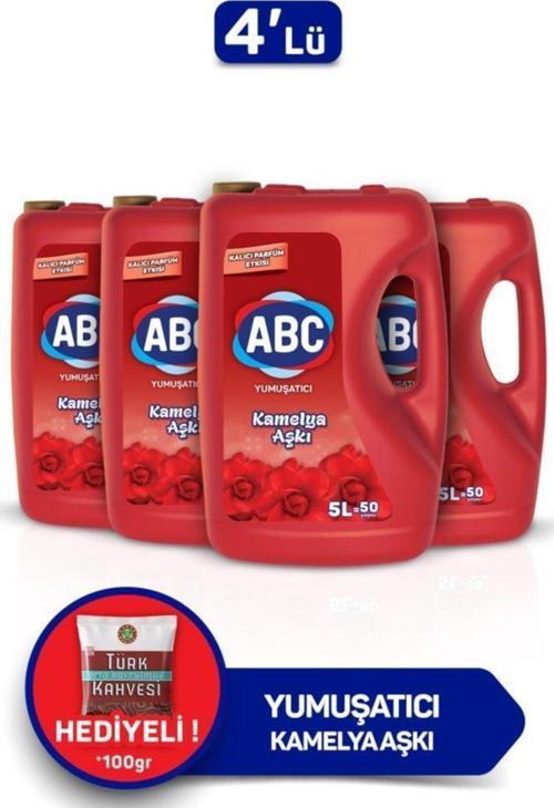 Yumuşatıcı Kamelya Aşkı 5 Lt 4'Lü