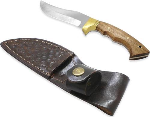 Özel Kutulu Kök Ceviz Ağacı Kabzalı Kişiye Özel İsim Yazılı 4116 Çelik Komando Avcı/Kamp Bıçağı