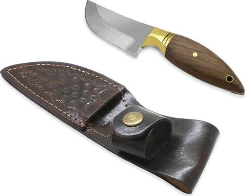 Özel Kutulu Kök Ceviz Ağacı Kabzalı Mini Barınlı Kişiye Özel İsim Yazılı 4116 Çelik Avcı/Kamp Bıçağı