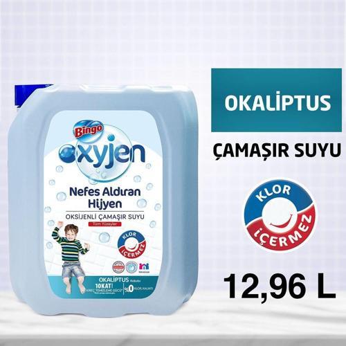 Oksijen Çamaşır Suyu 3,24 Lt Okaliptus 4'Lü