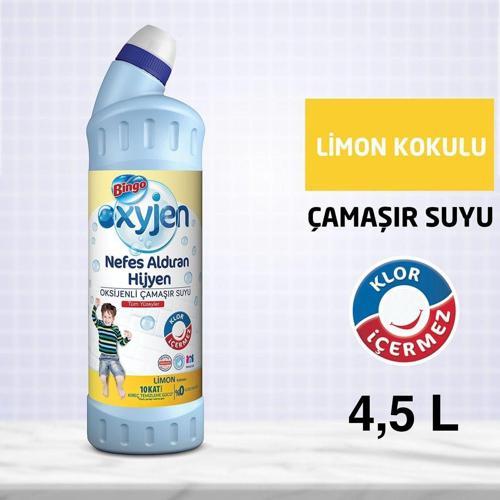 Oksijen Çamaşır Suyu 750 Ml Hasas Hijyen Ekonomi Paketi 6'Lı