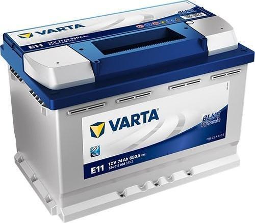 E11 12V 74 Ah 680A Blue Dynamic Akü (Üretim Yılı: 2024)