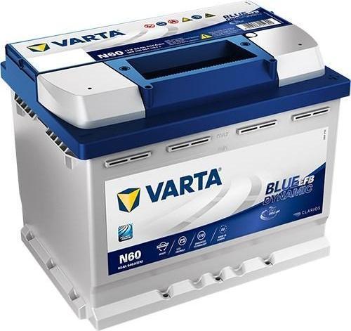 N60 12V 60 Ah 640A EFB Start-Stop Blue Dynamic Akü (Üretim Yılı: 2024) - Eski Akü İadesiz