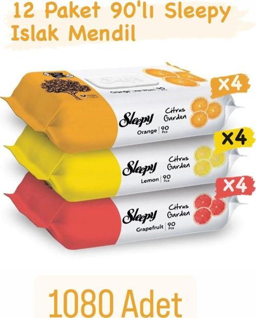 Islak Havlu Citrus Garden 90 X 12 Paket 1080 Adet