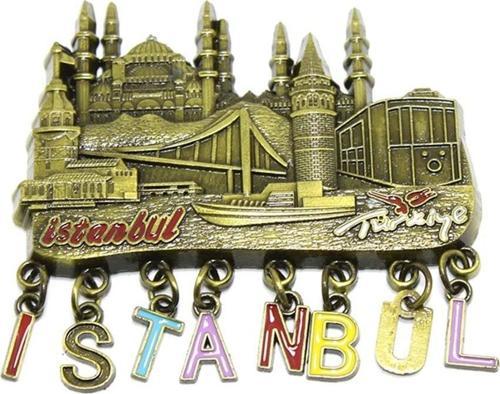 Metal İstanbul Temalı Yöresel Magnet