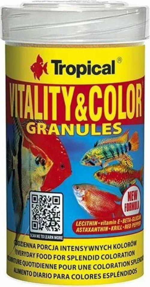 Vitality Color Granules Balık Yemi 100 ml