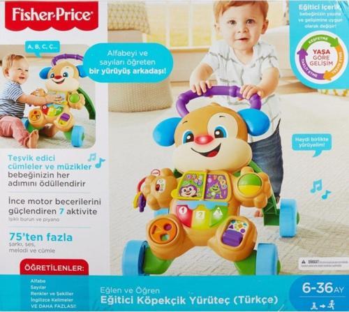 Fisher Price Eğlen & Öğren™ Yaşa Göre Gelişim - Eğitici Köpekçik Yürüteç (Türkçe) Ftg10