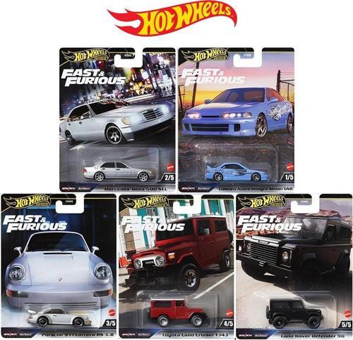 Premium 2024 Fast And Furious 5'li Set