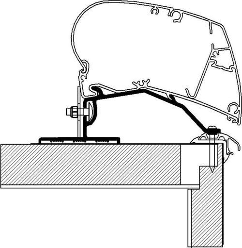 Omnistor 9200, 6300, 6200 Serisi ( Tavan Montaj Braketi )