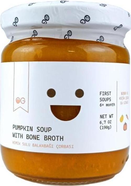 Kemik Sulu Balkabağı Çorbası 190g +6 Ay