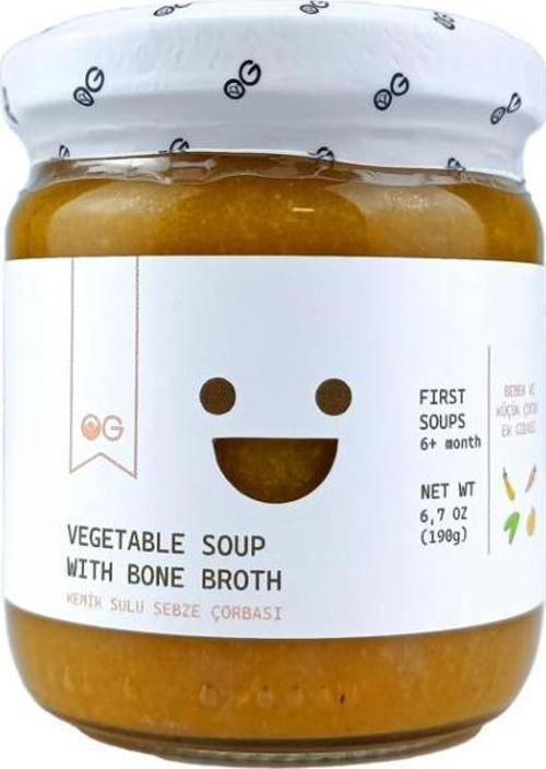 Kemik Sulu Sebze Çorbası 190g +6 Ay