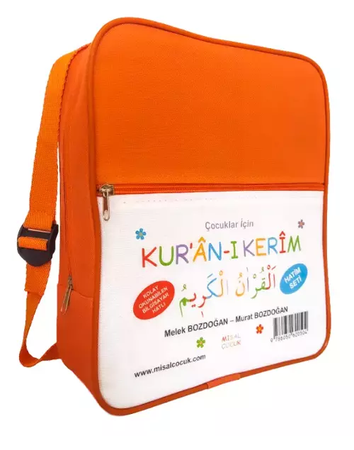 Çocuklar İçin Kur'an-ı Kerim (1-30. Cüzler) Çantalı