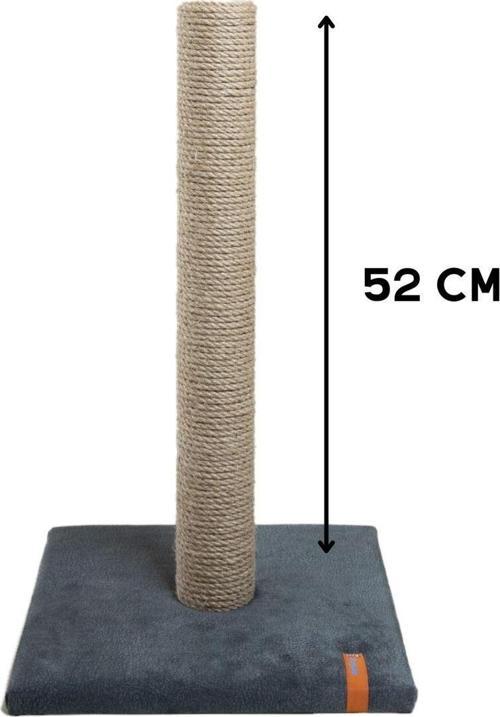 Catnipli Tırmalama Tahtası Lacivert 50 cm Uzun Boru Tırmalama Tahtası (Lacivert)*