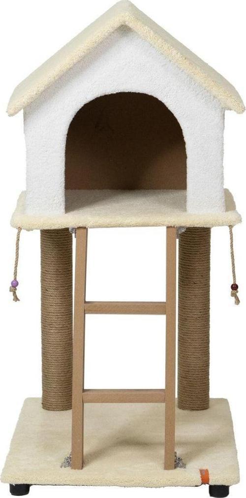 Catnipli Üçgen Tırmalama Evi