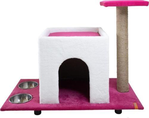 Yataklı Kedi Evi Yataklı Büyük Kedi Evi