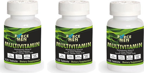 Multivitamin Men 120 Tablet 3 Kutu ( Kırmızı Kore Ginsengi )