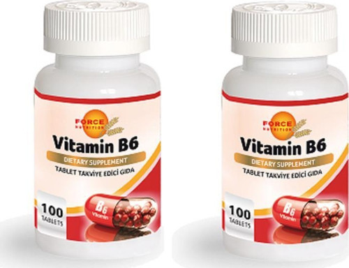 Vitamin B6 100 Tablet | 2 Kutu