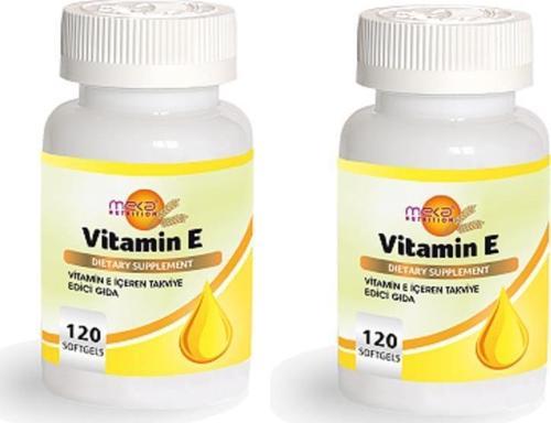 Vitamin E 120 Softgel 2 Kutu