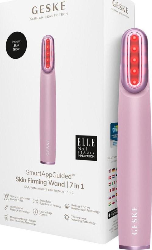 Titreşimli Döner Başlıklı Led Terapili Cilt Sıkılaştırıcı Yüz Bakım Cihazı | Rotatable Head Skin Firming Wand