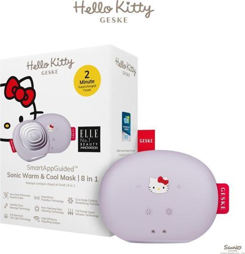 Hello Kitty Soğutma ve Isıtmalı, Led Terapili Yüz Maskesi Bakım Cihazı | Sonic Warm & Cool Mask