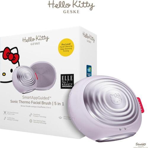Hello Kitty Titreşimli Yüz Temizleme ve Isılı Masaj Cihazı | Sonic Thermo Facial Brush