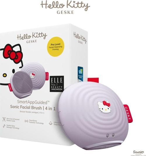 Hello Kitty Titreşimli Yüz Temizleme Ve  Masaj Cihazı| Sonic Thermo Facial Brush