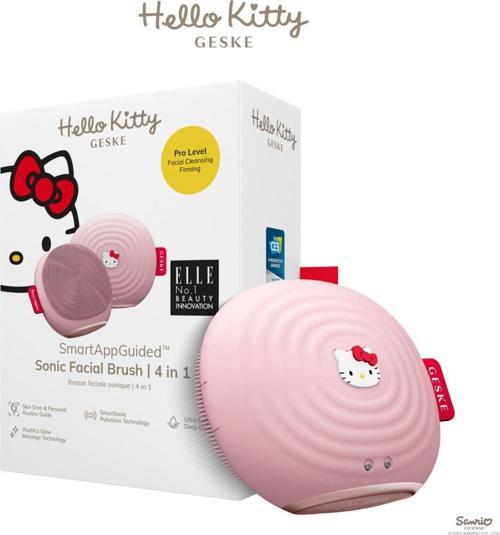 Hello Kitty Titreşimli Yüz Temizleme Ve  Masaj Cihazı| Sonic Thermo Facial Brush
