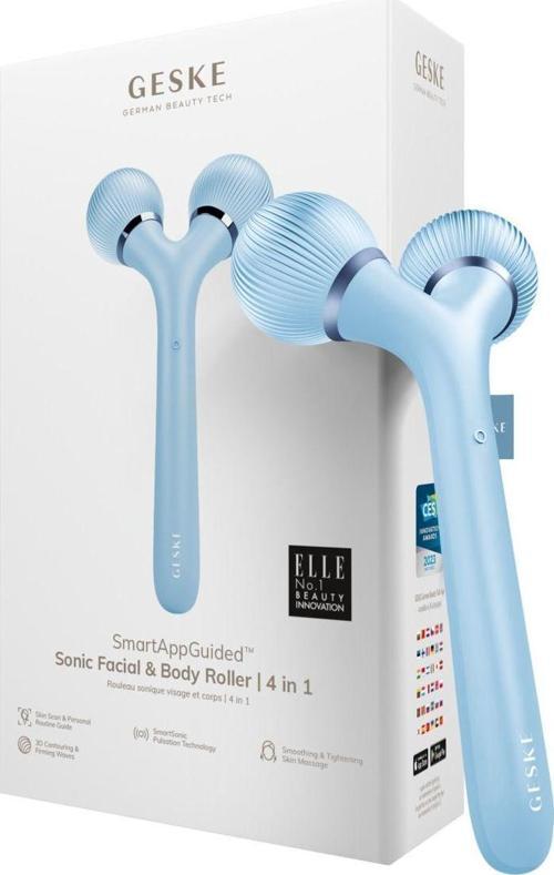 Titreşimli Yüz Şekillendirici ve Vücut Bakım Roller Cihazı | Sonic Facial & Body Roller