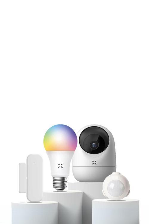 Akıllı Ev Otomasyonları 4'lü Seti, Mobil Uygulama Ile Uzaktan Kontrol Edilebilir Ev