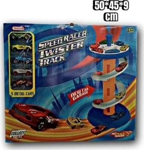 SPR-43 Racer Garaj 5 Metal Araba