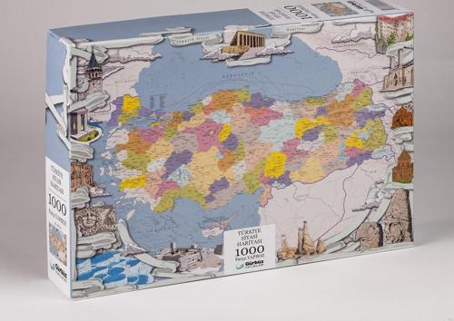 SiYASi TÜRKİYE PUZZLE 1000 PARÇA