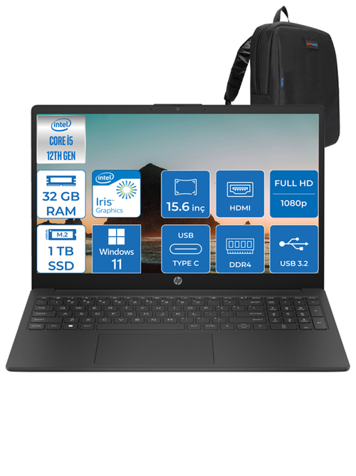 15-FD0042NT Intel CoreI5 1334U 32GB 1TB SSD 15.6" FHD Intel Iris Xe Graphics Windows 11Pro B17DBEAWP14