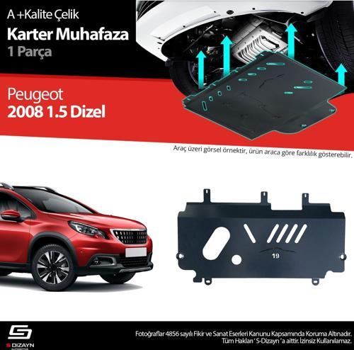 Peugeot 2008 1.5 Dizel Çelik Karter Muhafaza Koruma 2017 Üzeri A+ Kalite