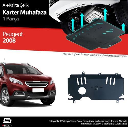 Peugeot 2008 Çelik Karter Muhafaza Koruma 2013-2019 A+ Kalite