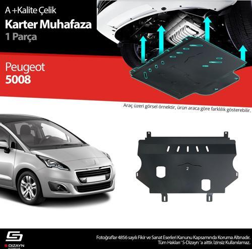 Peugeot 5008 Çelik Karter Muhafaza Koruma 2013-2016 A+ Kalite