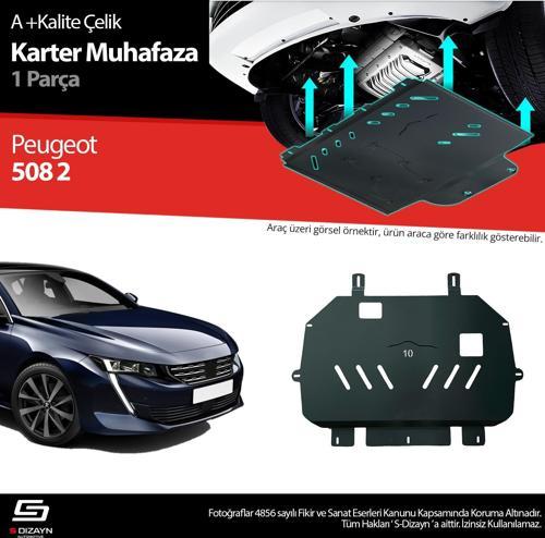 Peugeot 508 Çelik Karter Muhafaza Koruma 2019 Üzeri A+ Kalite