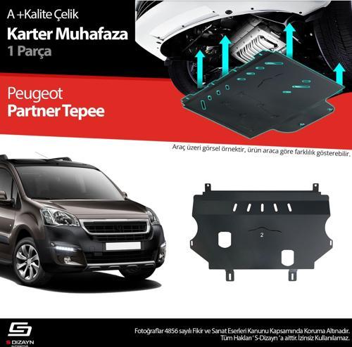Peugeot Partner Tepee Çelik Karter Muhafaza Koruma 2008-2018 A+ Kalite