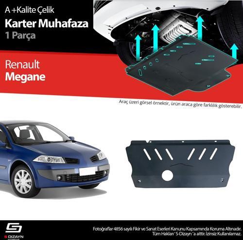 Renault Megane 2 Çelik Karter Muhafaza Koruma 2002-2008 A+ Kalite