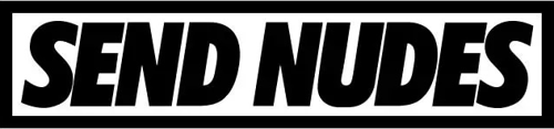 Send Nudes Oto Arka Cam Sticker 21 x 5 cm